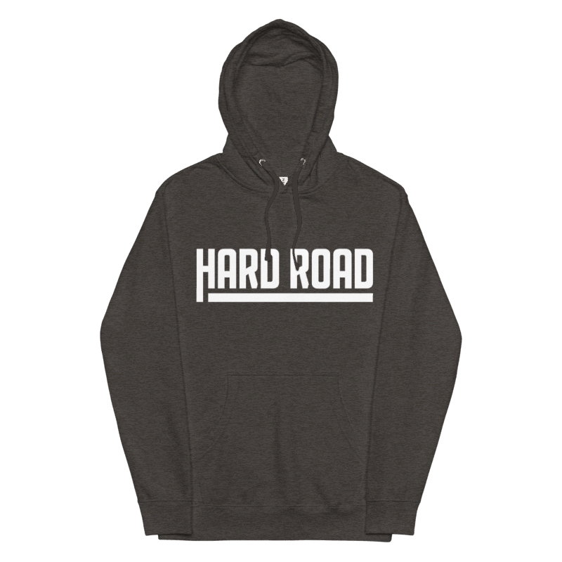 Hard Road Heavyweight Hoodie – Charcoal Heather