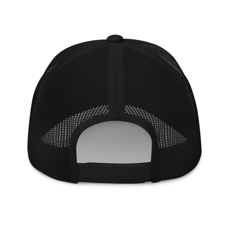 Hard Road Trucker Hat – Black