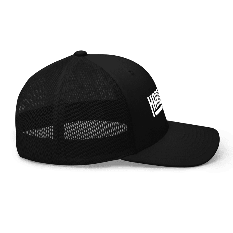 Hard Road Trucker Hat – Black