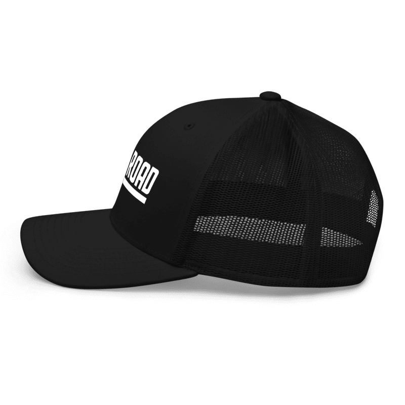 Hard Road Trucker Hat – Black